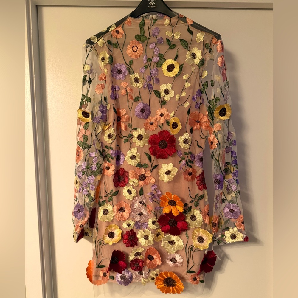 Floral bouquet dress size L